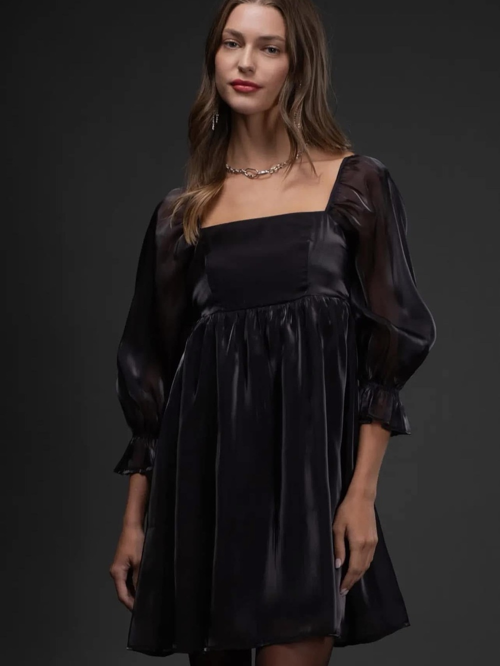 Blu Pepper Babydoll Dress